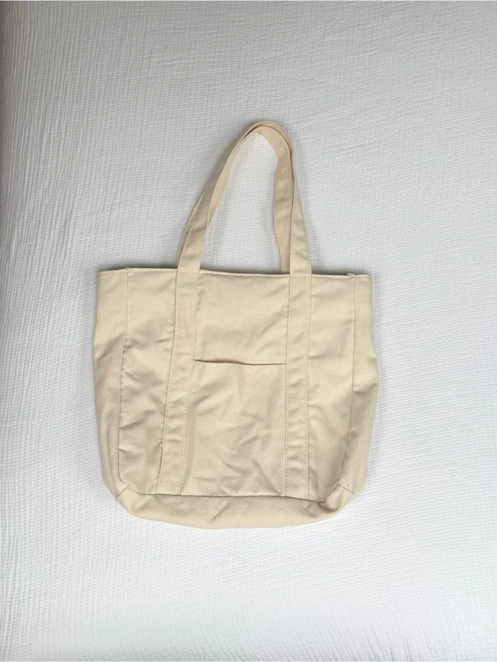 Canvas Tote Bag, Cream